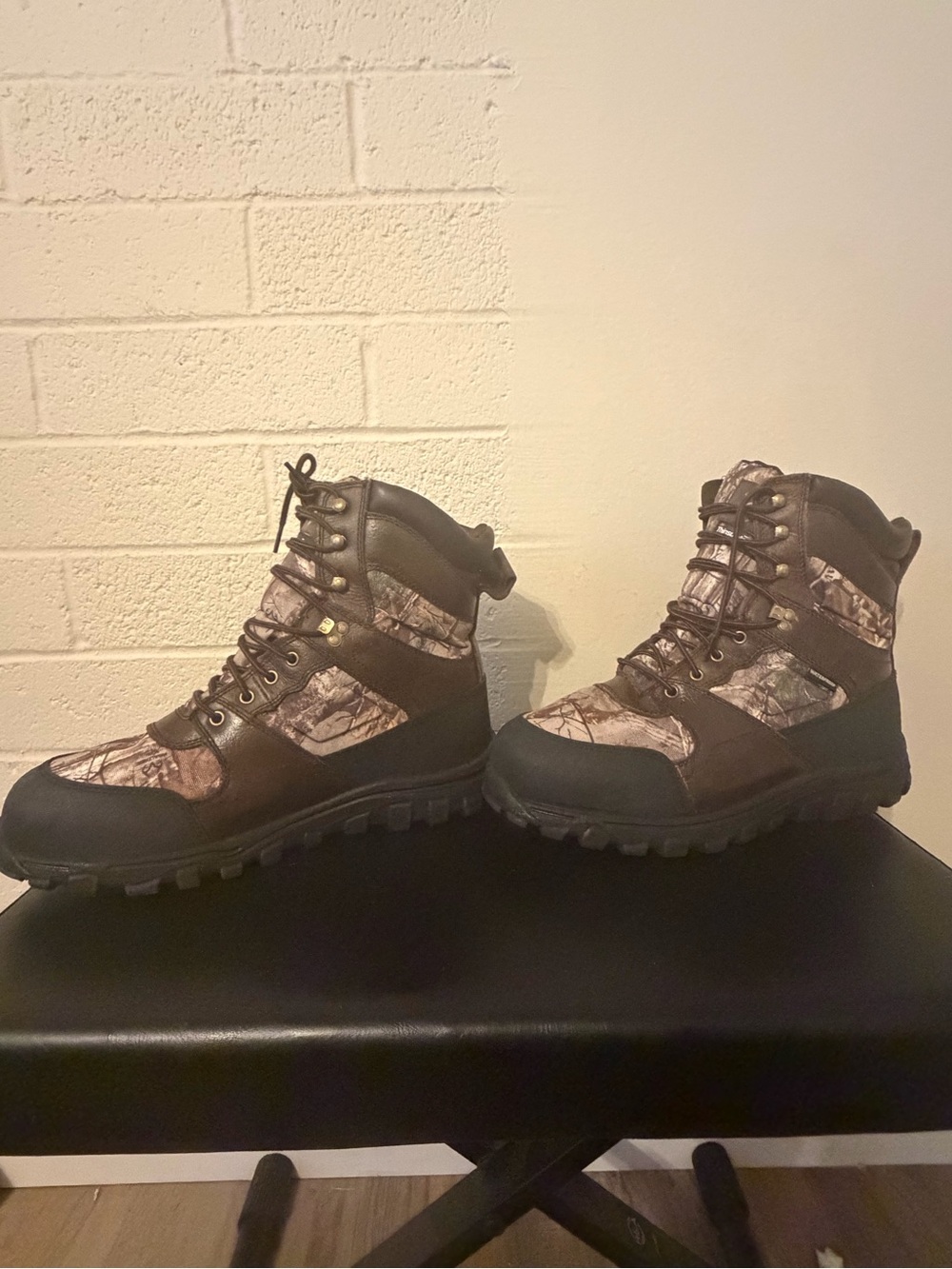 Herman Survivors Men's 14W Waterproof Camo Hunting Boots Thinsulate Wide 400g